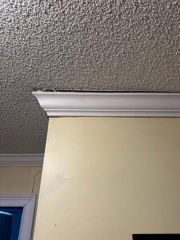 Wall Separating from the Ceiling