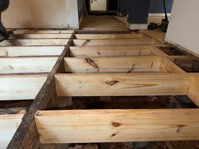 Rebuilding the Joist System