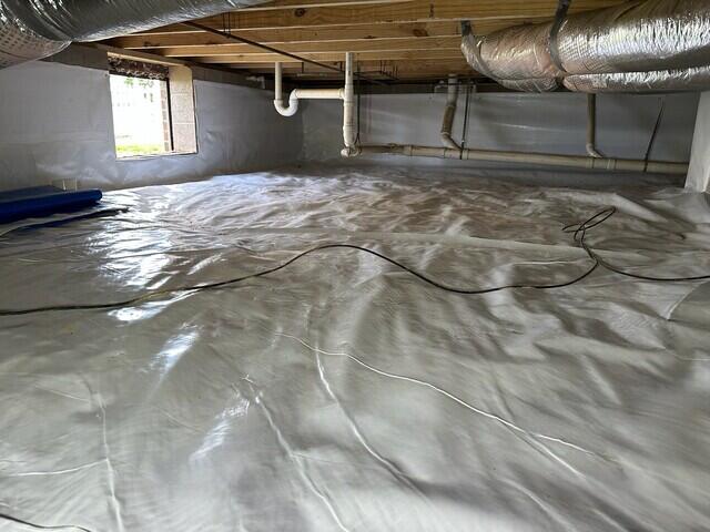 The CleanSpace Encapsulation System protects your home from moisture, mold, and rot!