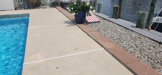 Sunken Concrete