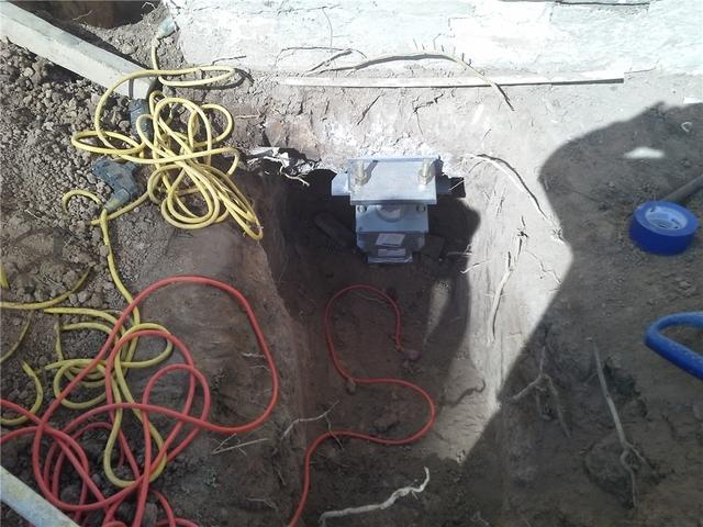 1st Pier Installed