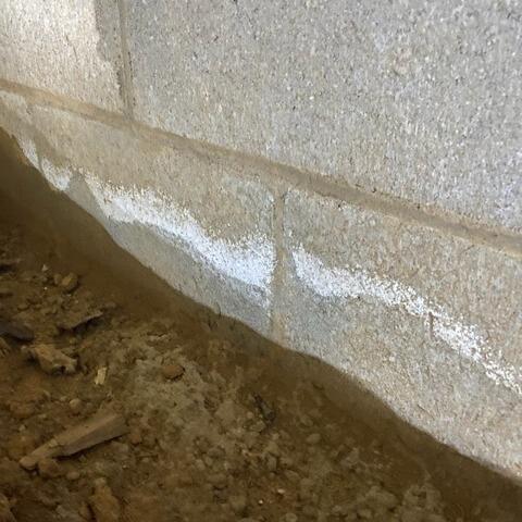 Signs of Water Intrusion in the Crawl Space