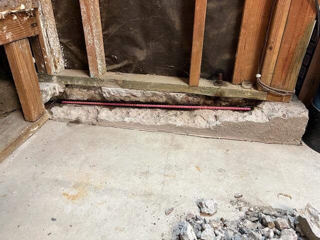 Stem Wall Reinforcement During Poway Foundation Repair