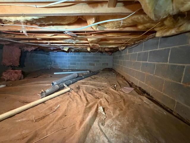Crawl Space Before