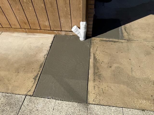 Restoring the Concrete After the Repairs