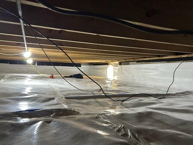 Crawl Space Sealed