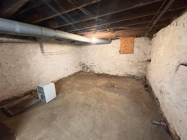 Basement During Inspection