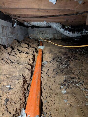StarPipe Crawl Space Drainage System