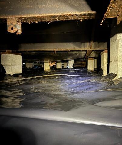 Fresh 6-Mil Vapor Barrier