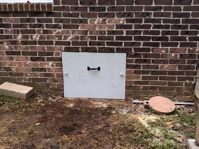 New Crawl Space Door