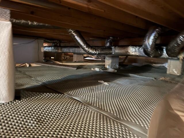 Drainage Matting Installed