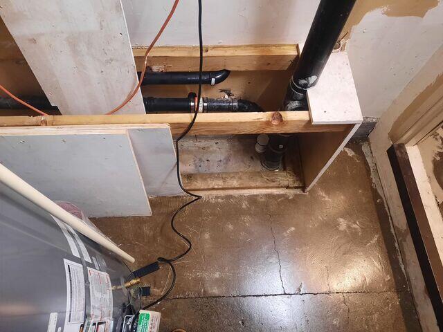 Before Sump Pump