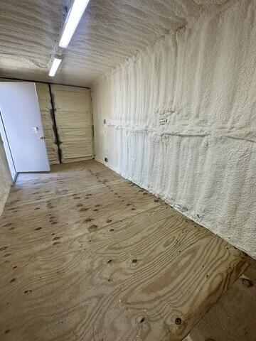 Closed Cell Spray Foam to Shipping Container