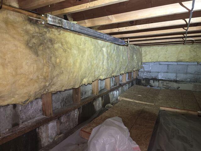 Musty, Molding Insulation