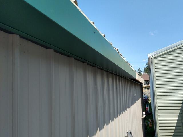 Metal Wrapped Fascia Board