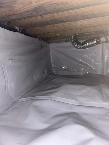 Crawl Space Sealed