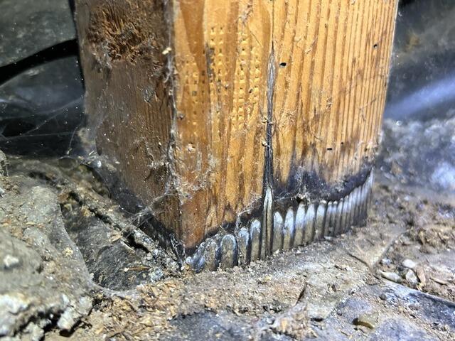Water Damaged Posts