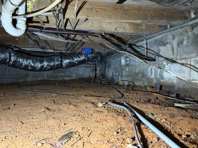 Unprotected Crawl Space in Tobaccoville, NC
