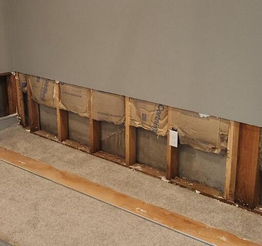 Water-Damaged Foundation