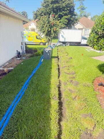 Extending the Drainage System Away From the Home