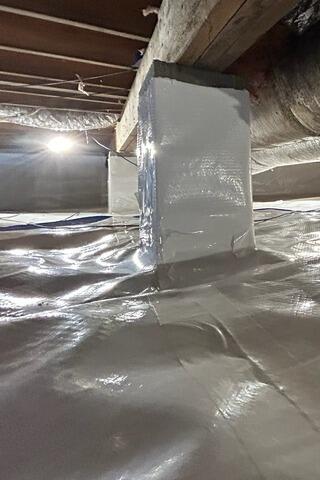 Piers Wrapped in CleanSpace
