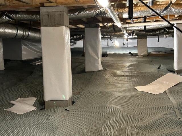 Drainage Matting Installation