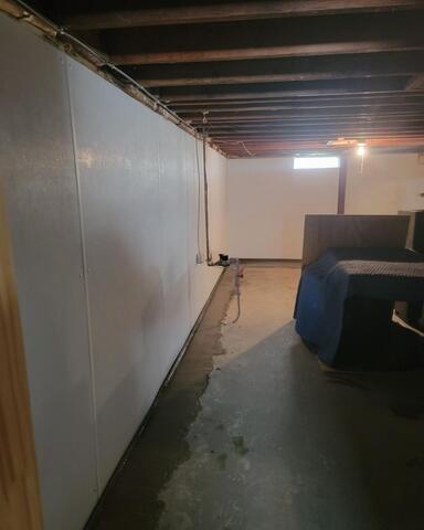 Brighter Basement Walls