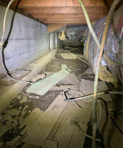 Trashed Area