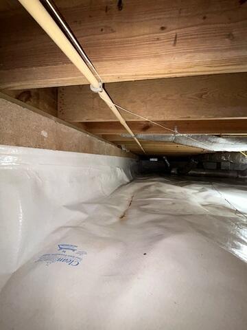 Vapor Barrier Installed