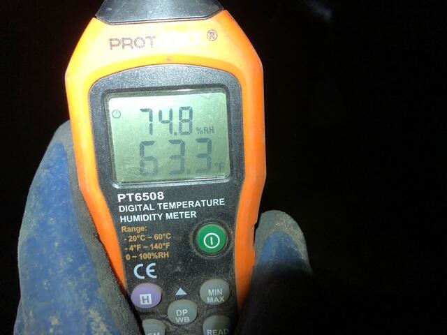 High Humidity Levels Detected in Crawl Space