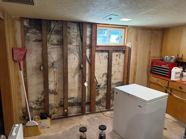 Water Damage on Foundation walls