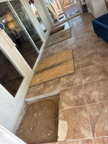 Preparing Interior Access for Foundation Repair