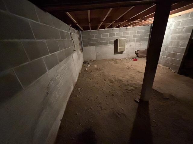 Damp Crawl Space