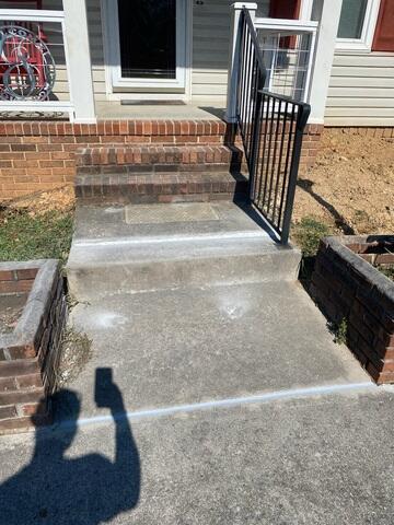 Stabilizing the Front Step Area