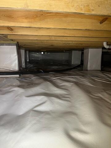 Fully Encapsulated Crawl Space