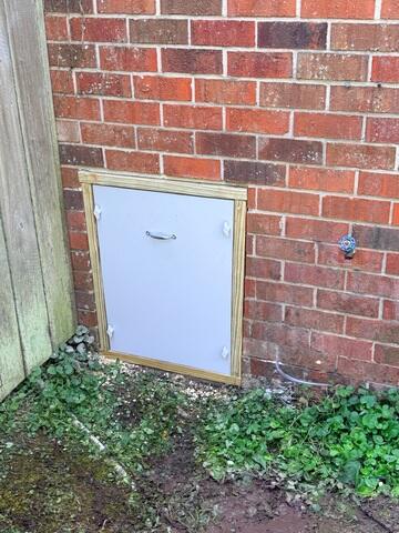 New Crawl Space Access Door