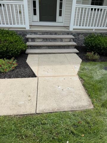 Finished Walkway