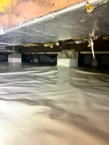 Crawl Space Sealed and Waterproofed