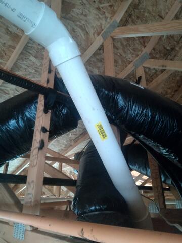Attic Piping