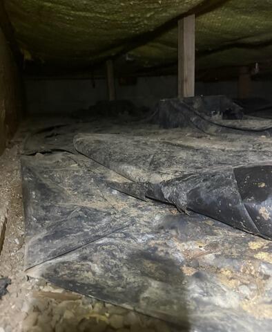 Hot And Dirty Crawl Space