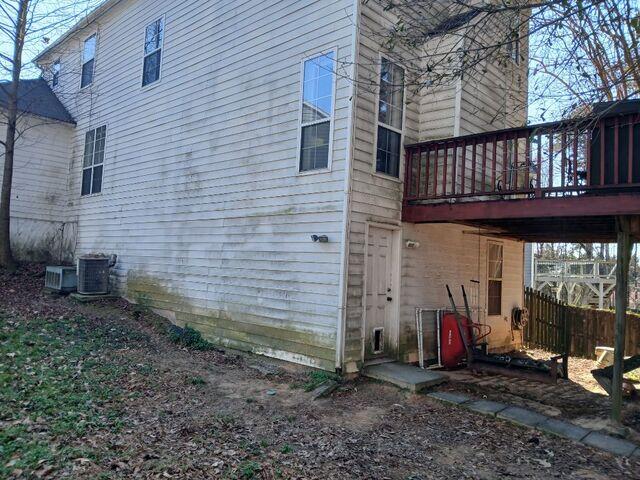 Damaged Downspouts