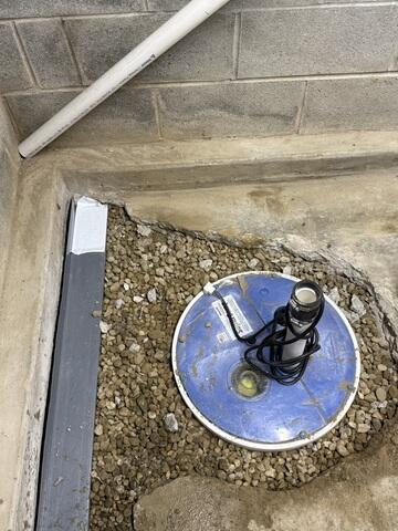 WaterGuard Drainage System and SuperSump Installation