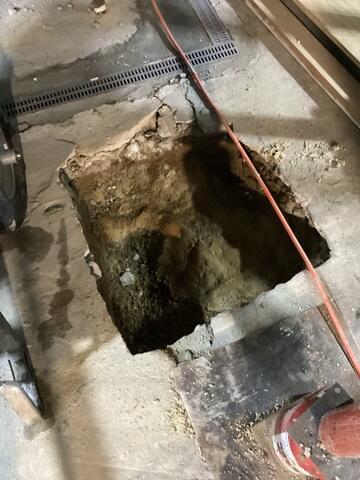 Concrete Removal for Footings