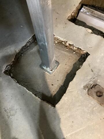 Leveled Footings