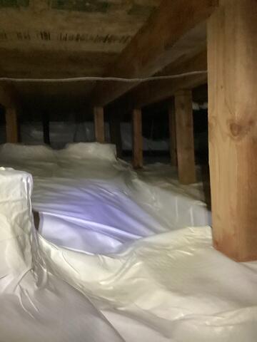 Finished Crawl Space