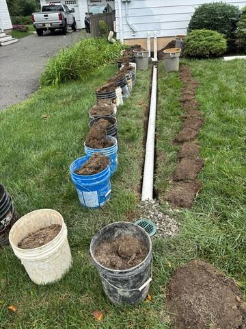 Buried Discharge Installation