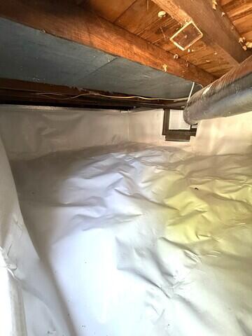 Insulated and Encapsulated Crawl Space
