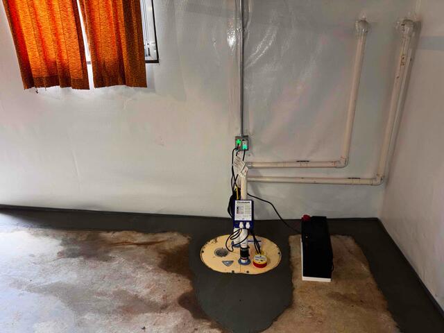 Reliable Protection with a Sump Pump & Battery Backup