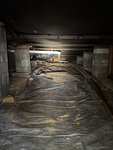 Humid Crawl Space