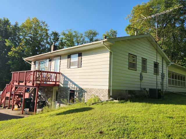 Here is the house before any work started.&nbsp;